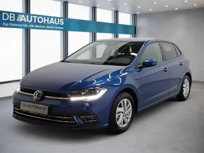 Usata VW Polo IQ Drive 110 CV (80 kW) 2024 Blu Utilitaria