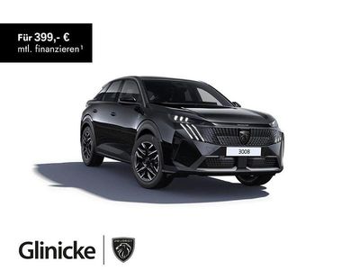 Neu Peugeot 3008 GT 136 PS (100 kW) 2025 Schwarz Limousine