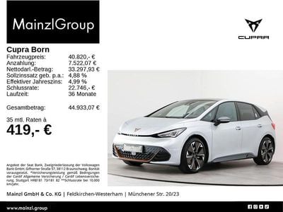 Geysirsilber Gebraucht 2025 Cupra Born VZ Kleinwagen | 40.820 € (Guter Preis)