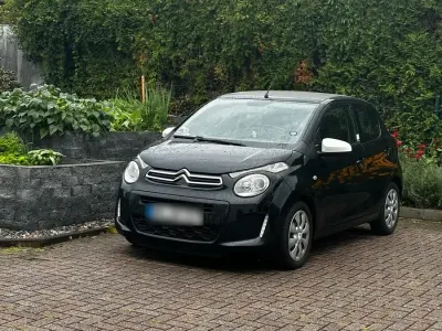 Gebraucht Citroën C1 Feel 81 PS (59 kW) 2015 Schwarz Kleinwagen