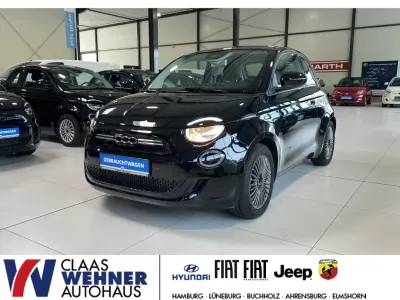 Gebraucht Fiat 500e Icon 86 kW (118 PS) 2022 Onyx schwarz) (schwarz Kleinwagen