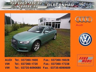 Gebraucht Audi A4 Ambiente 170 PS (125 kW) 2014 Grün Limousine