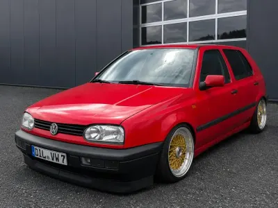 Gebraucht VW Golf III 75 PS (55 kW) 1994 Rot Limousine