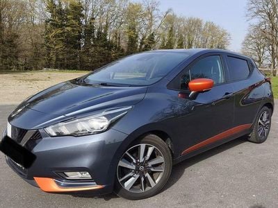 Gebraucht Nissan Micra Tekna 90 PS (66 kW) 2017 Grau Kleinwagen
