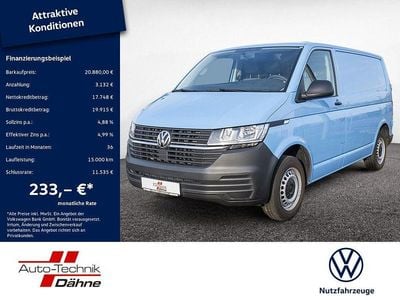 Gebraucht VW T6.1 110 PS (80 kW) 2020 Blau / dänischblau Van