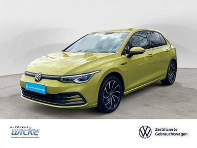 Gebraucht VW Golf VII Style 150 PS (110 kW) 2020 Gelb Kleinwagen