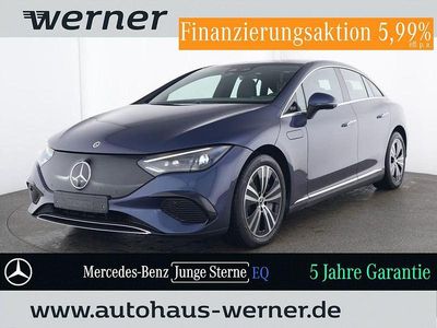 Usata Mercedes EQE300 Electric Art 180 kW (245 CV) 2024 Blu Berlina