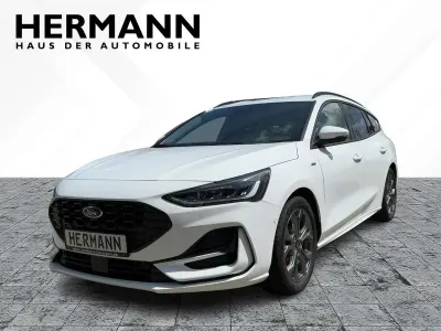 Gebraucht Ford Focus ST-Line 125 PS (91 kW) 2025 Frozen white (pn3gz) (weiß) Kombi