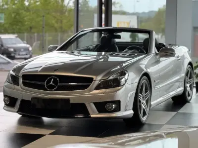 Gebraucht Mercedes SL63 AMG AMG 525 PS (386 kW) 2008 Grau Cabrio
