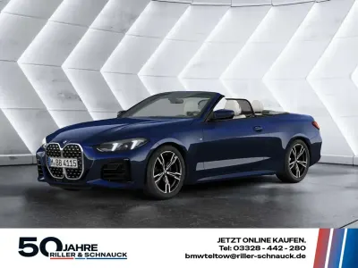 Neu BMW 420 Cabriolet M Sport 184 PS (135 kW) 2026 Blau Cabrio