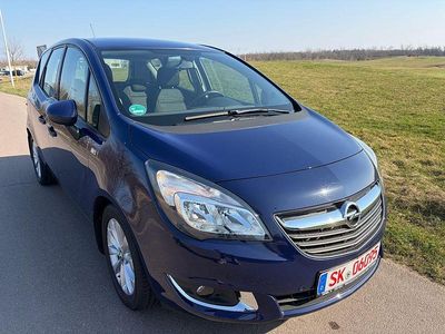 Gebraucht Opel Meriva Style 120 PS (88 kW) 2014 Blau Van / Kleinbus