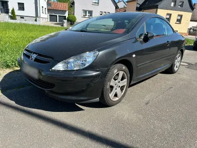 Brugt Peugeot 307 CC 136 HK (100 kW) 2005 Sort Cabriolet