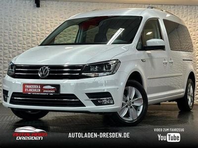 Weiß Gebraucht 2018 VW Caddy Maxi Highline Van / Kleinbus | 28.999 €