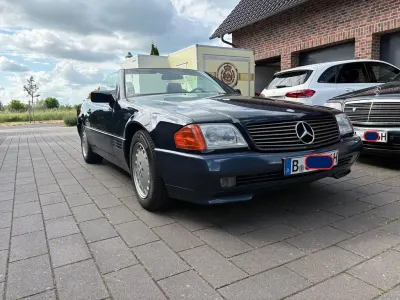 Gebraucht Mercedes SL500 326 PS (239 kW) 1992 Blau Cabrio