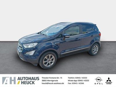 Gebraucht Ford Ecosport Titanium 140 PS (102 kW) 2018 Blau SUV