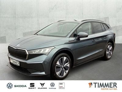 Grau Gebraucht 2021 Skoda Enyaq iV Loft SUV | 23.890 € (Guter Preis)