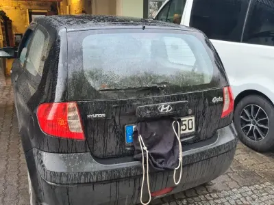 Gebraucht Hyundai Getz 98 PS (72 kW) 2008 Schwarz Kleinwagen