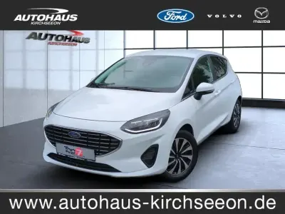 Gebraucht Ford Fiesta Titanium 125 PS (91 kW) 2022 Weiß Kleinwagen