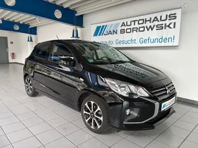 Gebraucht Mitsubishi Space Star Spirit+ 71 PS (52 kW) 2021 Schwarz Kleinwagen
