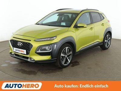 Gebraucht Hyundai Kona Premium 177 PS (130 kW) 2019 Grün SUV
