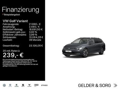 Gebraucht VW Golf VIII Move 131 PS (96 kW) 2023 Grau Kombi