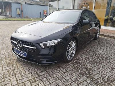 Usata Mercedes A180 AMG line 136 CV (100 kW) 2022 Nero Utilitaria