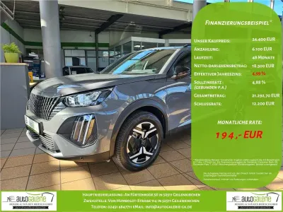 Neu Peugeot 2008 Allure 145 PS (106 kW) 2025 Selenium grau metallic SUV