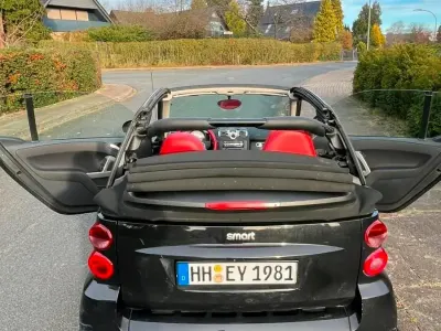 Usata Smart ForTwo Cabrio 71 CV (52 kW) 2007 Nero Cabrio