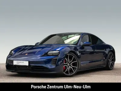 Begagnad Porsche Taycan 4S 419 kW (571 HK) 2023 Blå Sedan