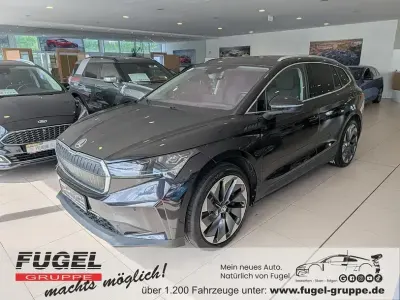 Gebraucht Skoda Enyaq iV Suite 150 kW (204 PS) 2021 Schwarzmagic perleffekt SUV