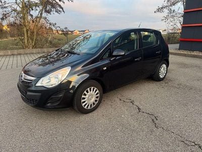 Gebraucht Opel Corsa Selection 69 PS (50 kW) 2012 Schwarz Kleinwagen