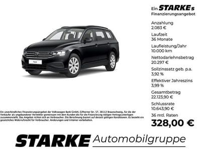 Gebraucht VW Passat Basis 150 PS (110 kW) 2021 Schwarz Kombi