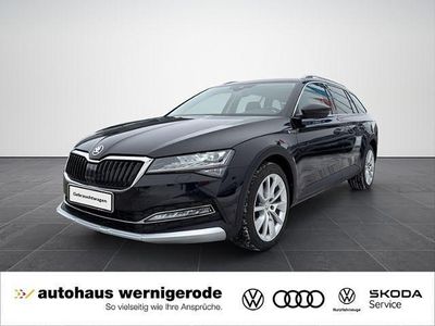 Gebraucht Skoda Superb 200 PS (147 kW) 2021 Schwarzmagic perleffekt Kombi