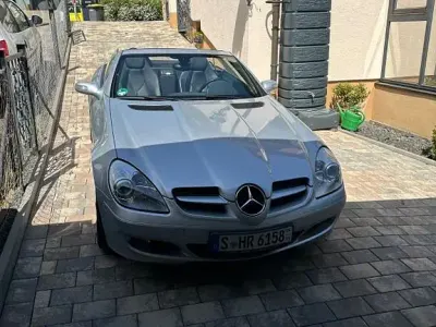 Gebraucht Mercedes SLK200 163 PS (119 kW) 2004 Silber Cabrio