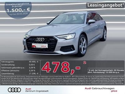 Gebraucht Audi A6 Advanced 245 PS (180 kW) 2025 Silber metallic Kombi