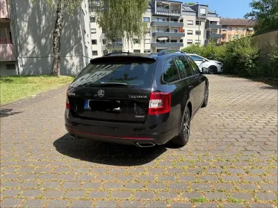 Gebraucht Skoda Octavia RS 184 PS (135 kW) 2015 Schwarz Kombi