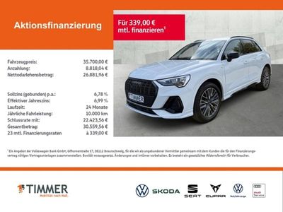 Usata Audi Q3 S-Line 150 CV (110 kW) 2023 Bianco SUV