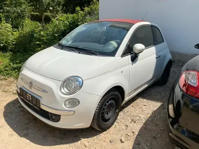 Gebraucht Fiat 500C 86 PS (63 kW) 2011 Weiß Cabrio