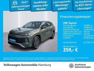 Gebraucht VW Tayron Life 150 PS (110 kW) 2025 Cipressinogrün metallic SUV