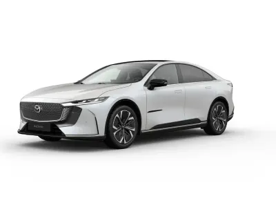 Neu Mazda 6e Takumi-Line 180 kW (245 PS) 2026 Weiß Limousine