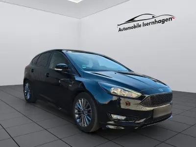 Brugt Ford Focus ST-Line 182 HK (133 kW) 2018 Sort Sedan