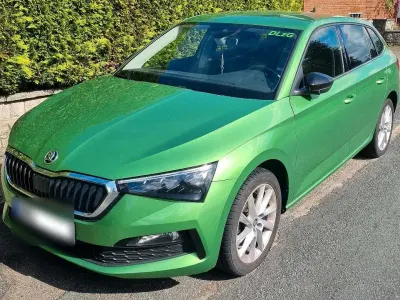 Gebraucht Skoda Scala Style 116 PS (85 kW) 2020 Grün Kleinwagen