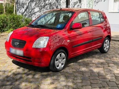 Usata Kia Picanto 65 CV (47 kW) 2008 Rosso Utilitaria