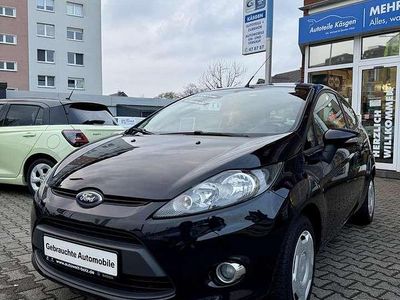 Gebraucht Ford Fiesta Trend 60 PS (44 kW) 2011 Pantherschwarz metallic Kleinwagen