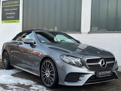 Grau Gebraucht 2018 Mercedes E350 AMG Cabrio | 39.900 € (Etwas zu teuer)