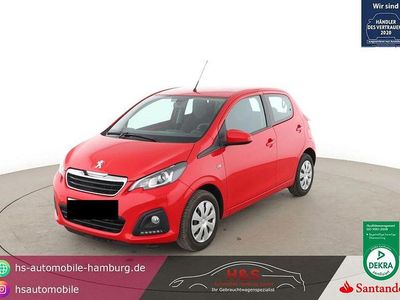 Usata Peugeot 108 Active 69 CV (50 kW) 2017 Rosso Berlina