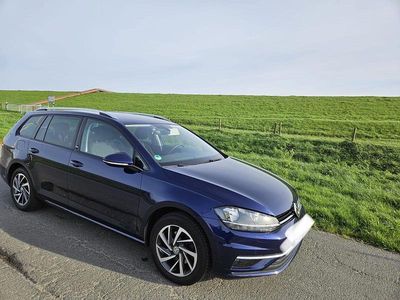 Gebraucht VW Golf VII Sound 128 PS (94 kW) 2017 Blau Kombi