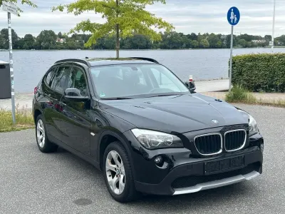Gebraucht BMW X1 Sport Line 150 PS (110 kW) 2011 Schwarz SUV
