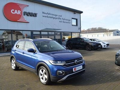 Gebraucht VW T-Cross Style 110 PS (80 kW) 2021 Reef blue metallic SUV
