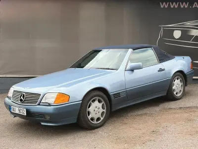 Gebraucht Mercedes SL500 320 PS (235 kW) 1992 Blau Cabrio